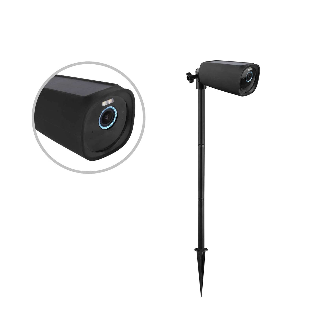 Okemeeo Adjustable Ground Stake Spike Mount For Eufycam 3 With Waterproof Cover For Eufycam S330