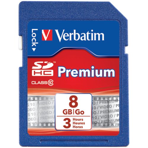 Verbatim 96318 Class 10 Sdhc(Tm) Card (8Gb)