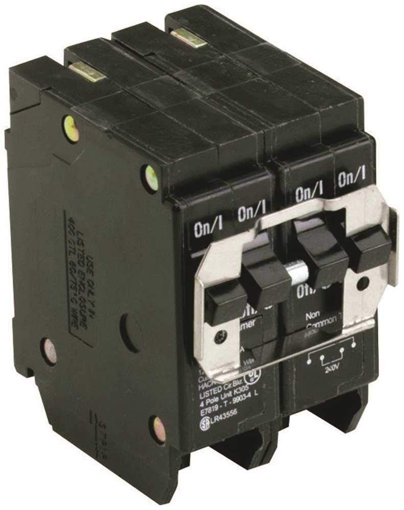 Eaton BQC230240 Quad Breaker 12P 30A X 12P 40A Ct, 1 x 1 x 1
