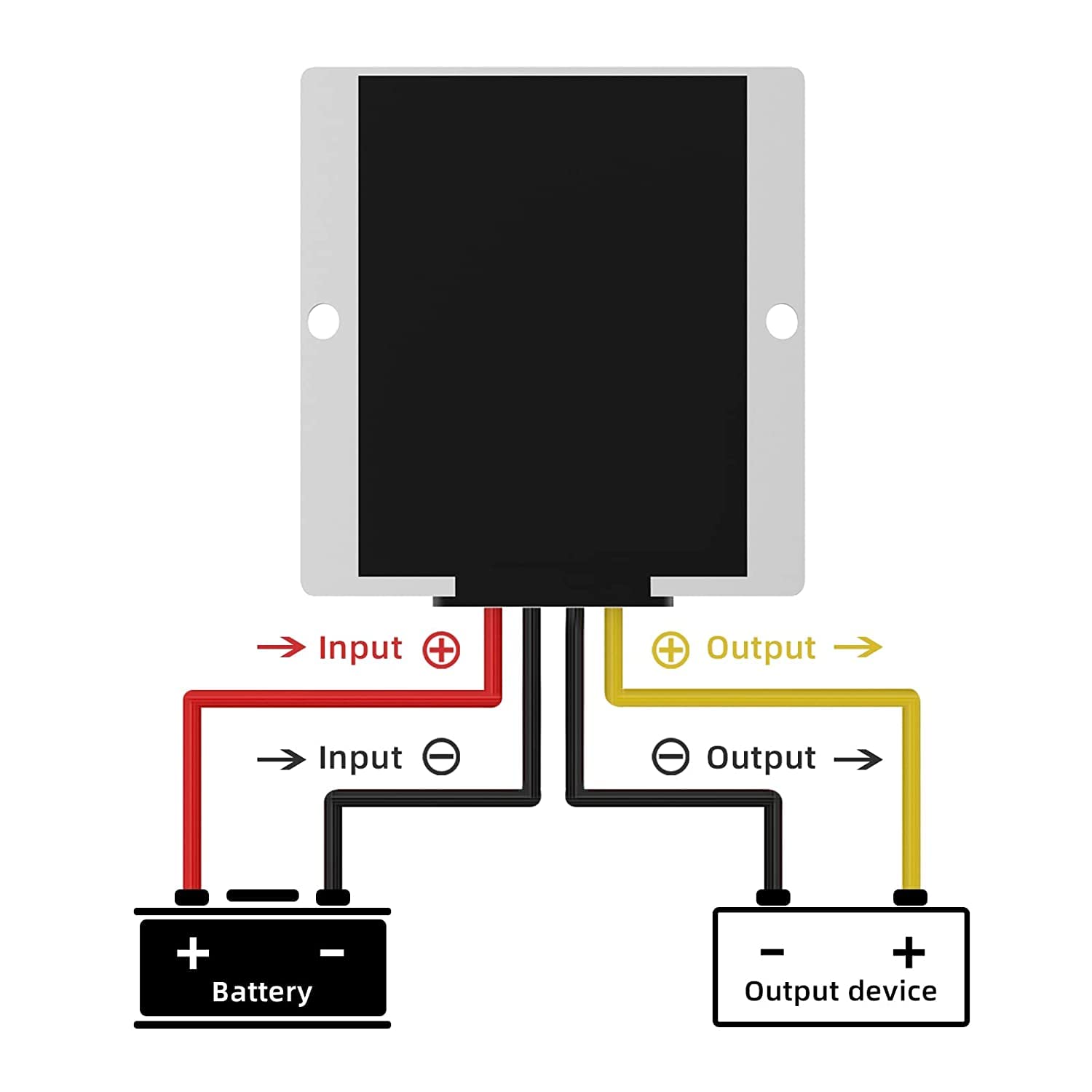 Dc-Dc 36V 48V Buck To 24V 20A 480W Voltage Regulator Buck Converter Golf Cart Speed Reducer Power Converter Waterproof Module Tr