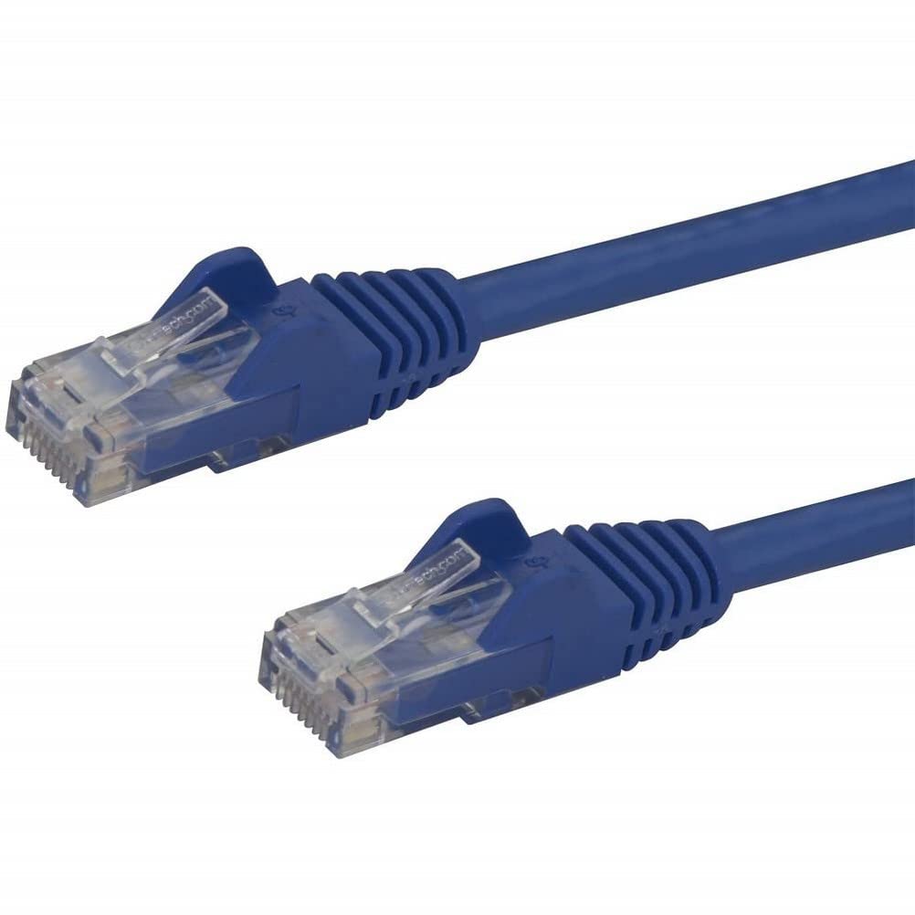 Startech.Com 100Ft Cat6 Ethernet Cable   Blue Cat 6 Gigabit Ethernet Wire  650Mhz 100W Poe++ Rj45 Utp Category 6 Network/Patch C