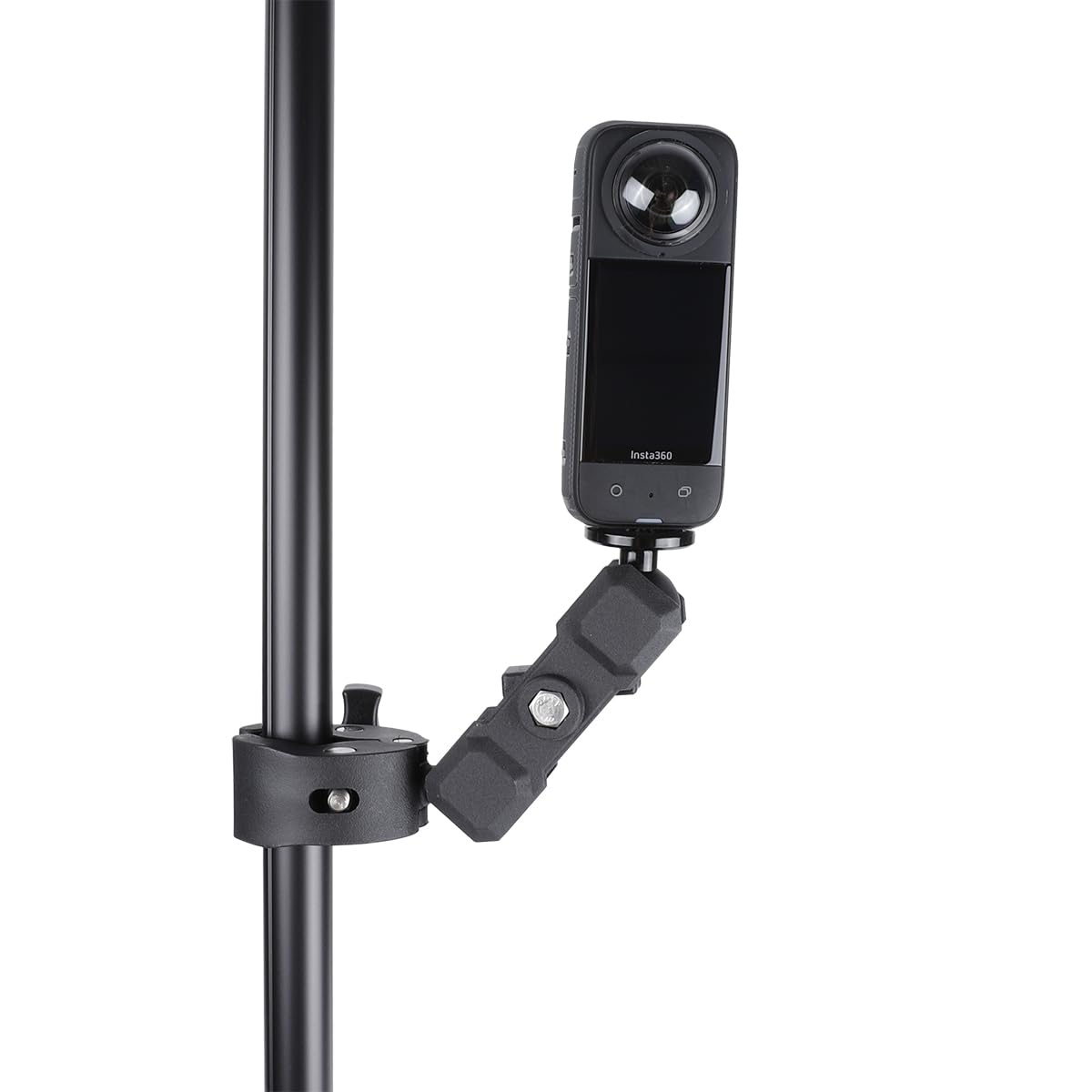 1'' Ball Adapter For Handlebar Clamp Mount Base, Compatible With Ram Mounts B Size Double Socket Arm & Bike Motorcycle Phone Mou