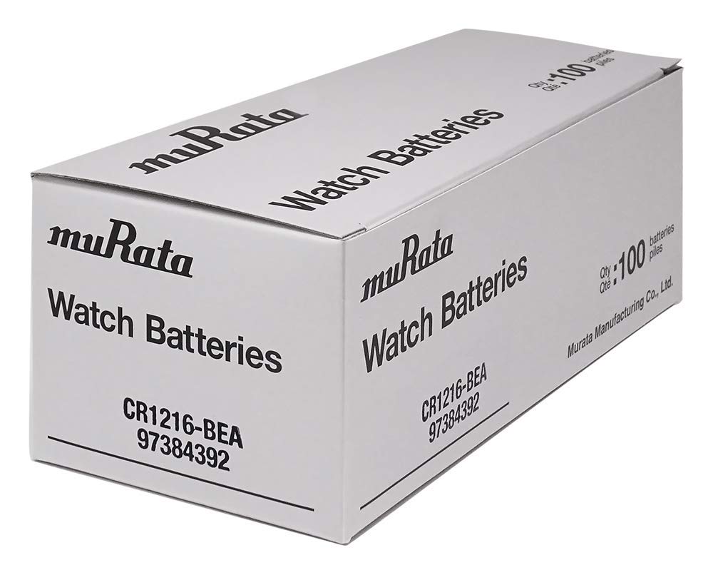 Murata Cr2450 Battery Dl2450 Ecr2450 3V Lithium Coin Cell (100 Batteries)
