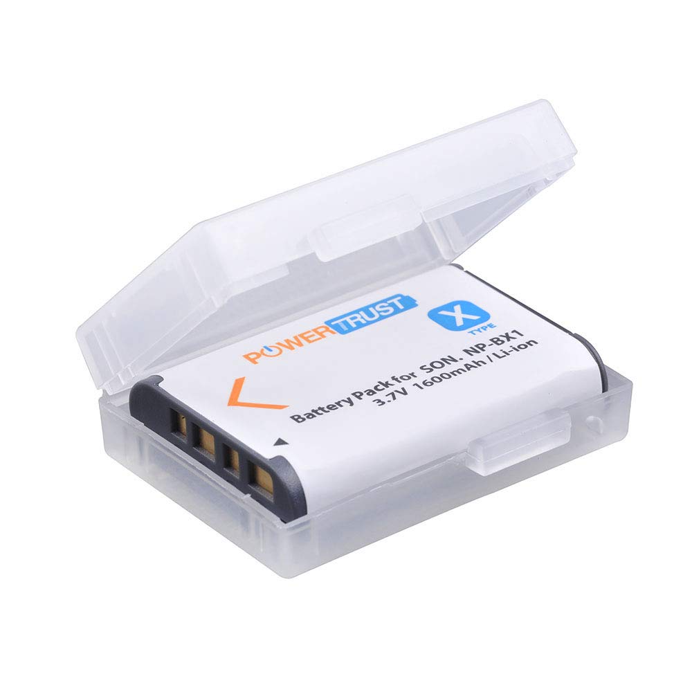 Powertrust Np Bx1 Battery (2 Pack) And Led Charger For Sony Npbx1/M8, Cyber Shot Dsc Hx80, Rx1, Rx1R, Rx100, Rx1Rii, Hdr Cx240,