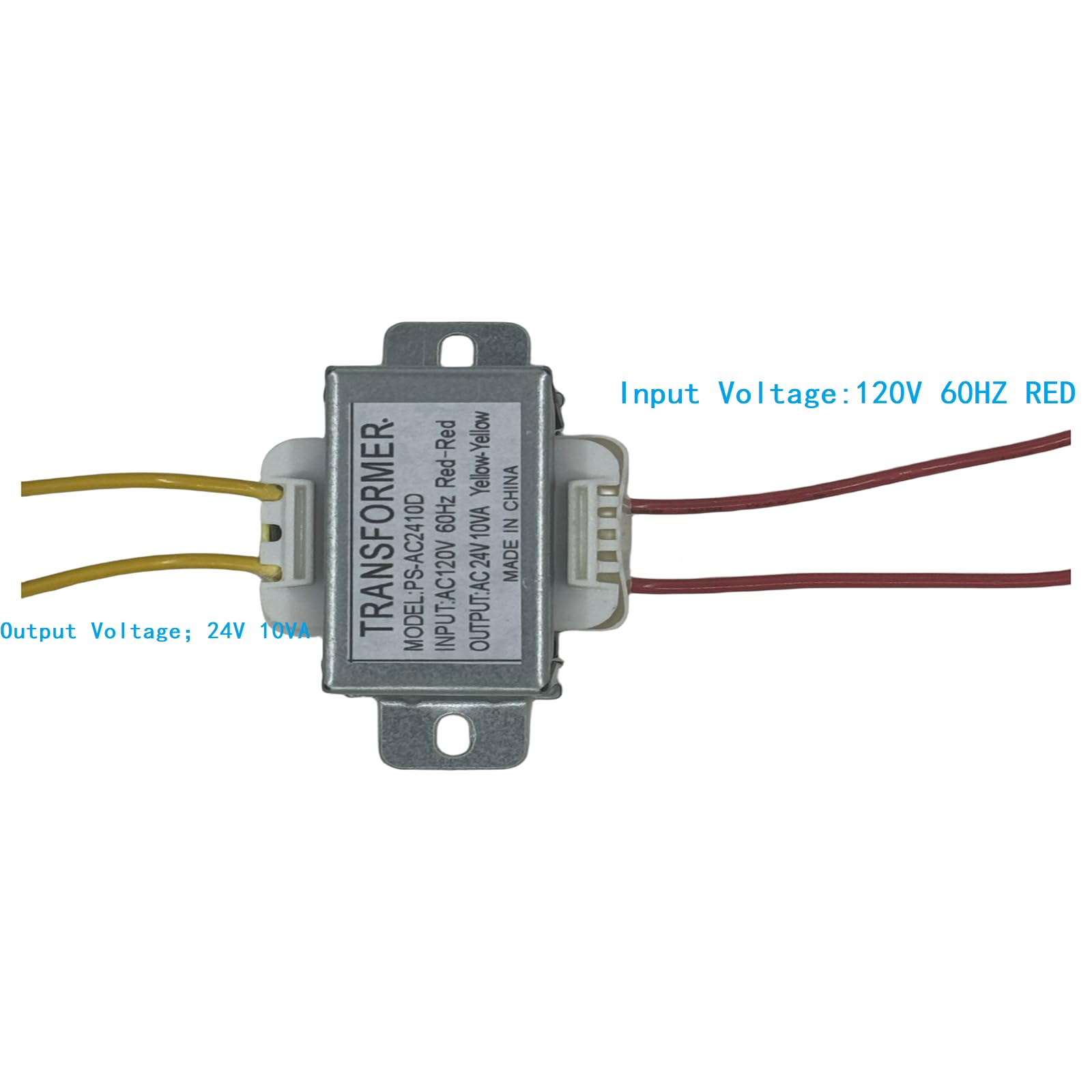 Ac/Ac Power Transformer Input 120V 60Hz Output 24V 10Va Power Transformer Ac/Ac Single Phase Transformer For Lighting Power Supp