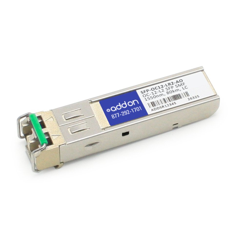 ADDON - Network Upgrades - OC-12/STM4 LR SFP TRANSCEIVER Module 80KM F/Cisco