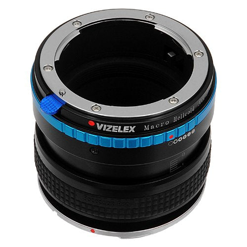 Vizelex Macro Focusing Helicoid For Nikon G And Dx Lenses To Canon Eos Dslr Camera Body - Variable Magnification Helicoil With B