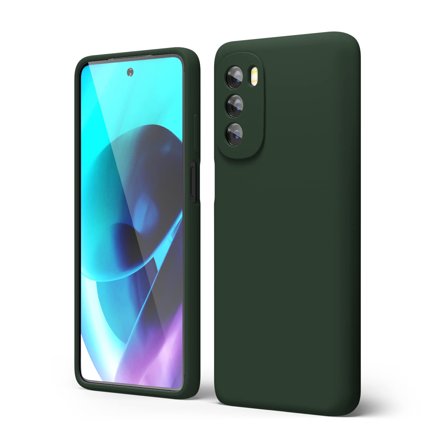 Oakxco For Motorola Moto G Stylus 5G 2022 Phone Case Liquid Silicone,Cute Thin Slim Soft Rubber Tpu Plain Smooth Gel Cover For W