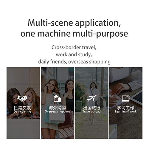 Language Translator Portable Instant Translator Device Support Wifi/Hotspot/Offline Two  Way Real Time Online 137 Languages With
