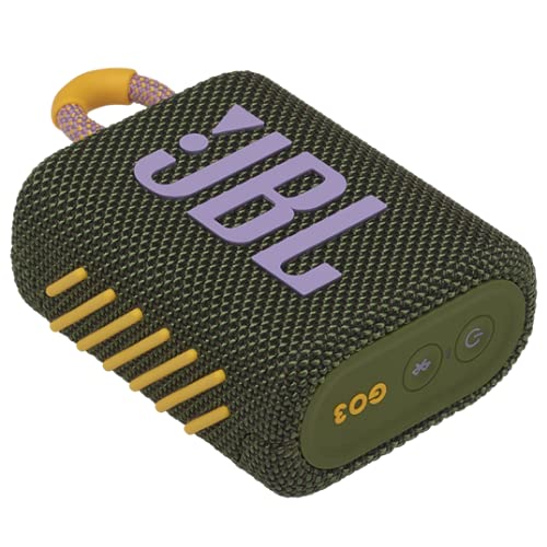 Jbl Go 3 Portable Waterproof Wireless Ip67 Dustproof Outdoor Bluetooth Speaker (Green)