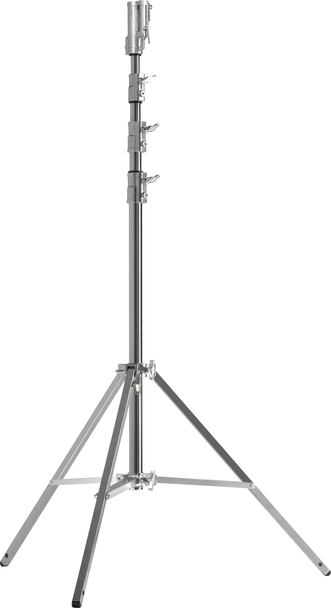 Kupo Master High Cine Stand with Triple Function Universal Head, Heavy Duty Steel Construction, Leveling Leg, Extended Height up