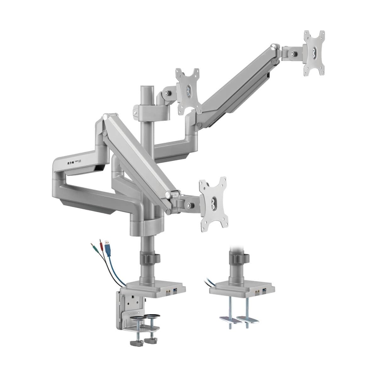 Tripp Lite Display Monitor Tv Desk Mount Triple Display Flex Arm 17-30 (Ddr1730Tal)