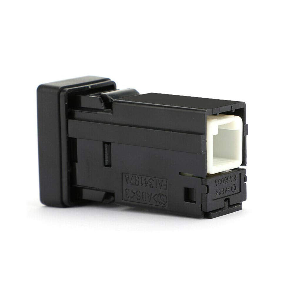 Rlp Aux Port Input Jack Auxiliary Stereo Adapter For Toyota Camry Highlander Matrix Venza 2008 2013 Replaces 86190 02020