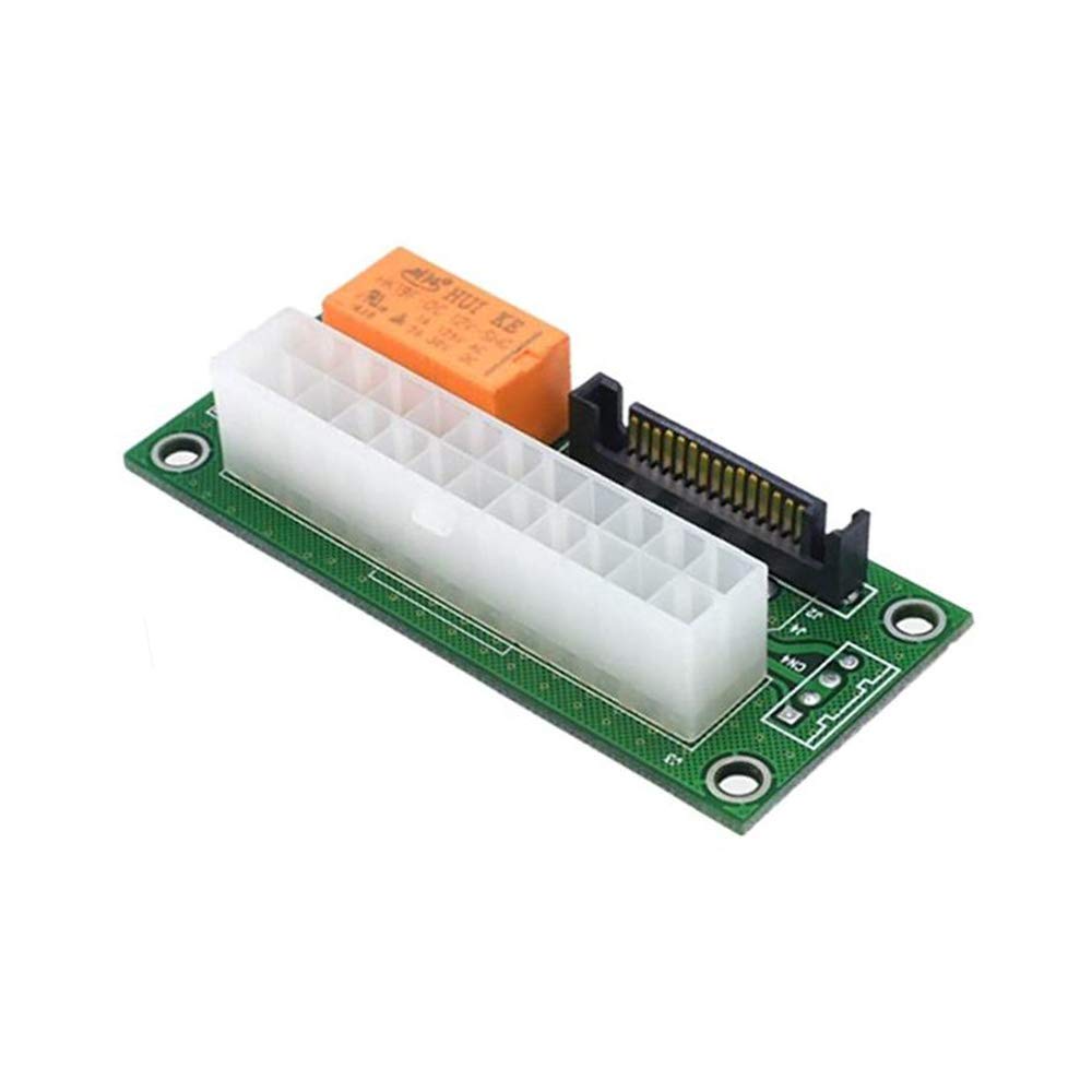 Thsion Multiple Power Supply Adapter Sync Start Card Dual Psu Connector Jumper Connector With Sata 2 Pack