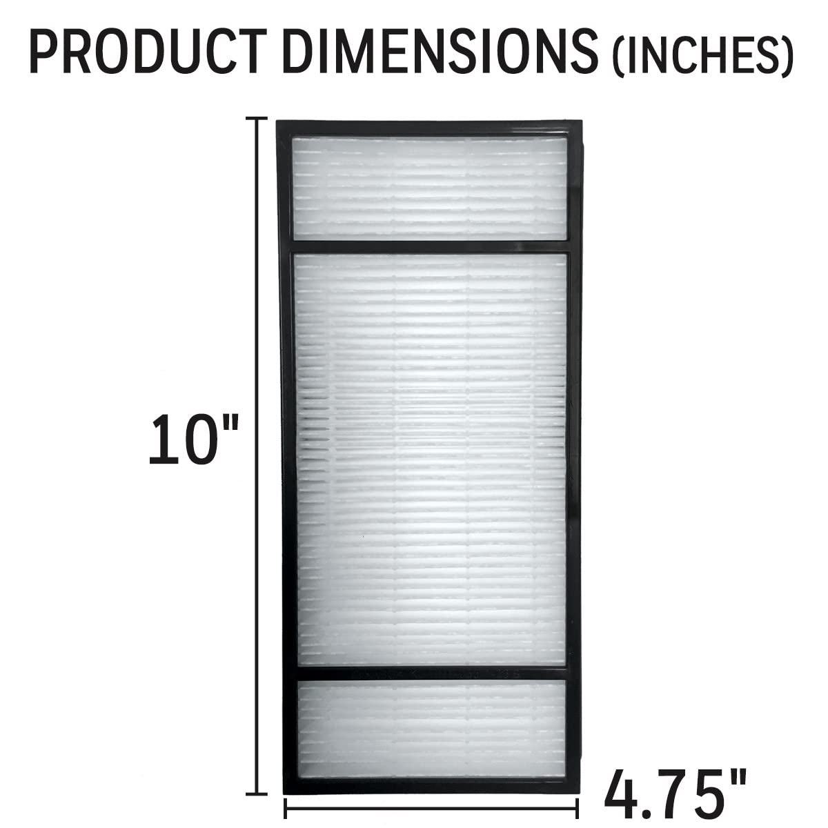 Honeywell Hrf-H2 True Hepa Air Purifier Replacement Filter H, 2-Pack - Airborne Allergen Air Filter Targets Wildfire/Smoke, Poll