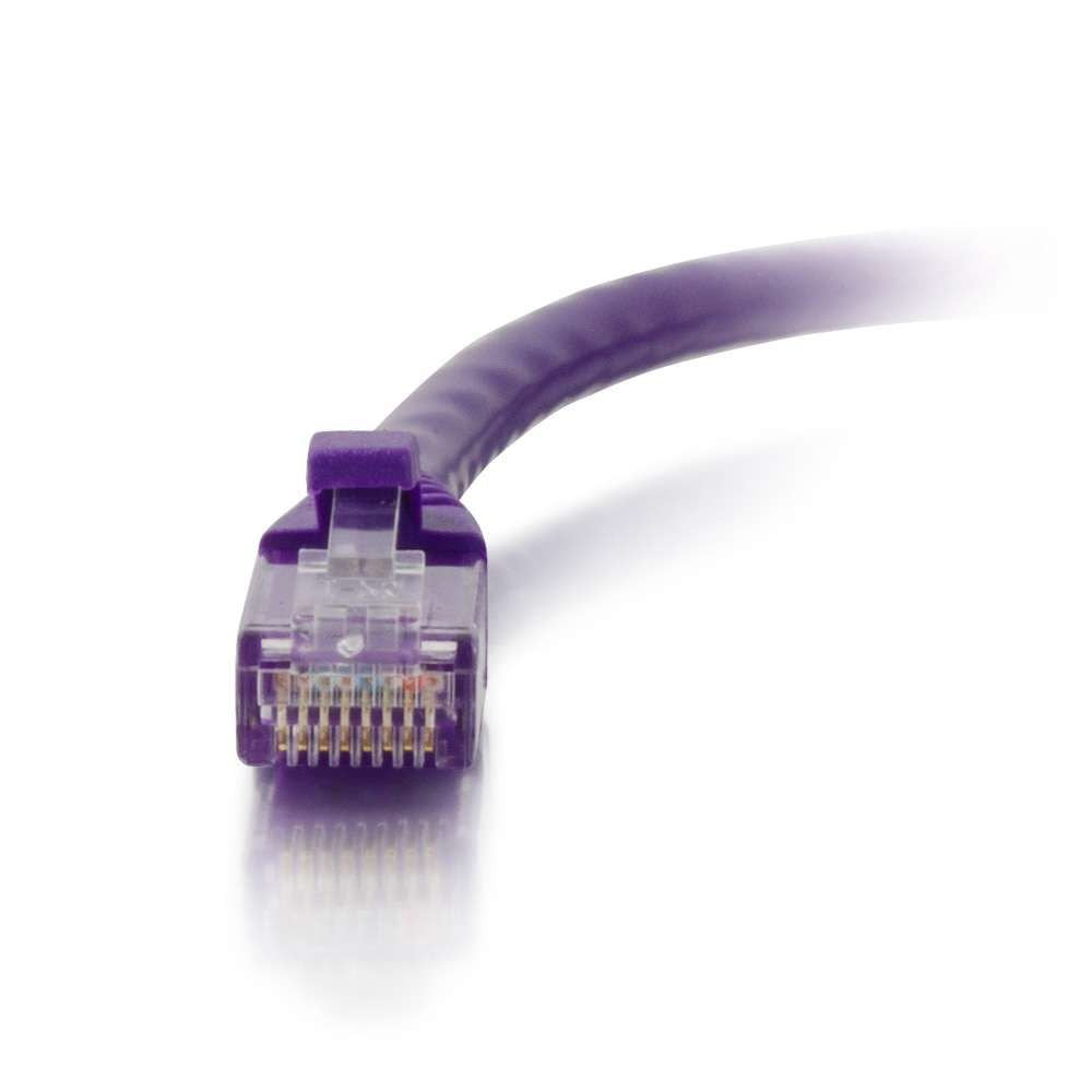 C2G 04033 Cat6 Cable   Snagless Unshielded Ethernet Network Patch Cable, Purple (30 Feet, 9.14 Meters)