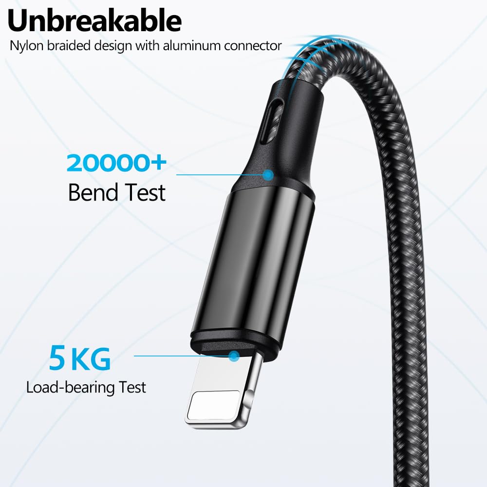 Puxnoin Multi Charging Cable 5 In 1, 2Pack 4Ft Multi Usb Charger Cable Universal Multiple Charging Cord With Usb C/Micro Usb Con