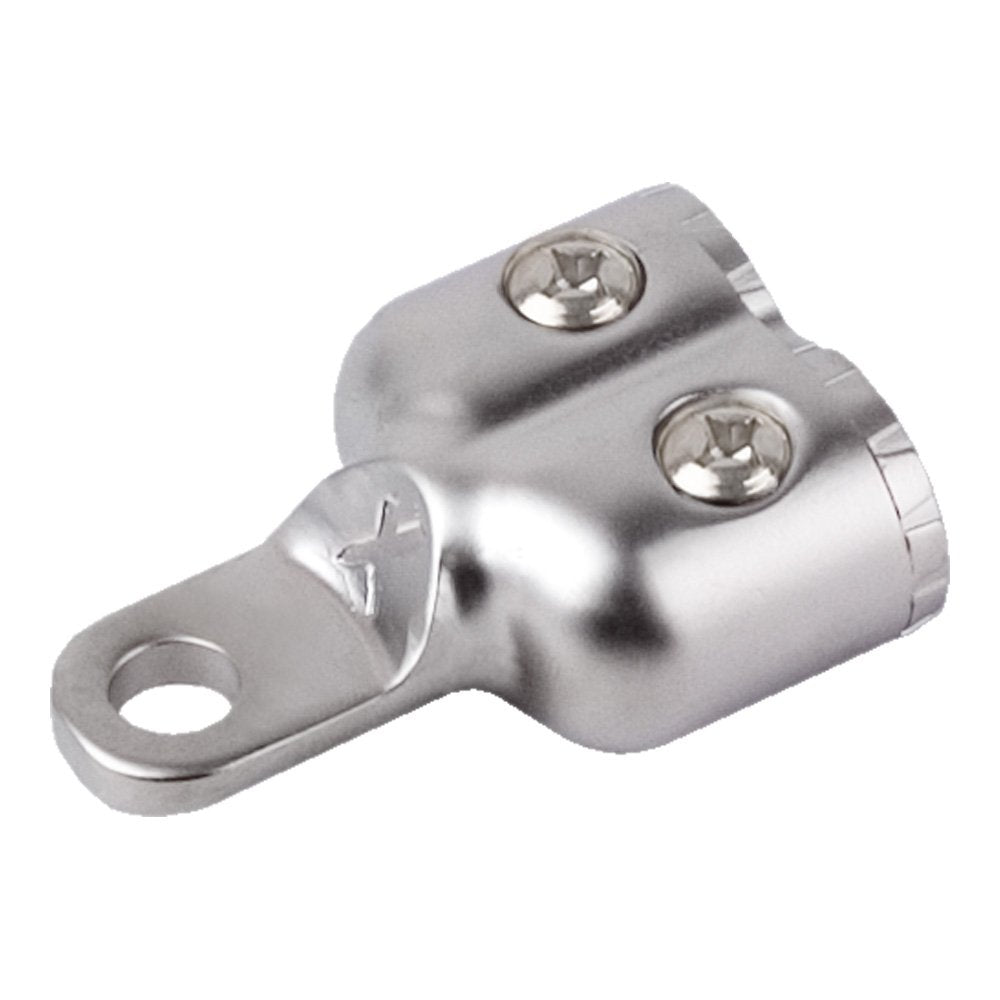 XSCORPION RT00P Dual Ring Terminal with Adapters, Silver