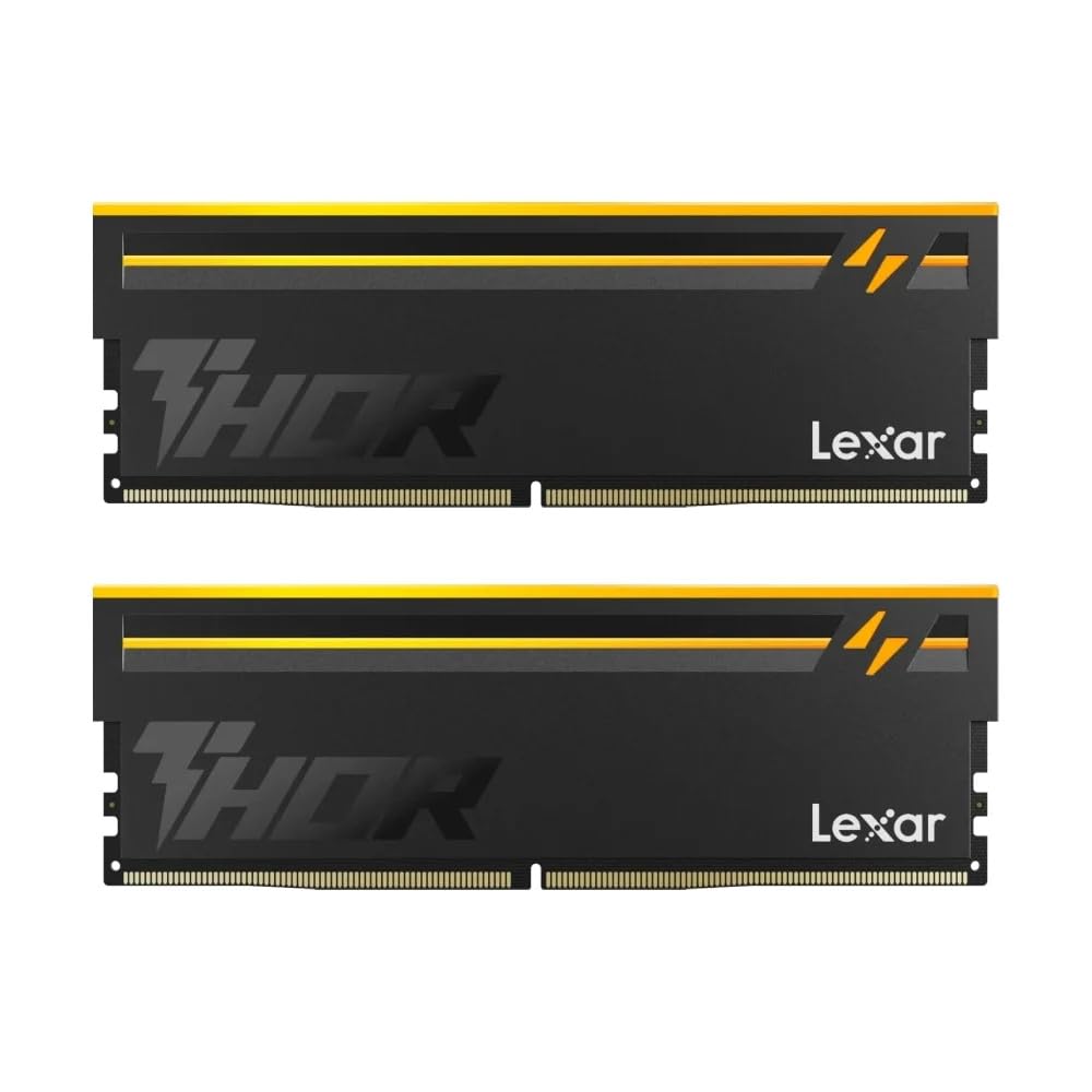 Lexar Memory LD5U16G60C36BVRGD 2x16GB UDIMM DDR5 6000 Black CL36 2Pack Retail