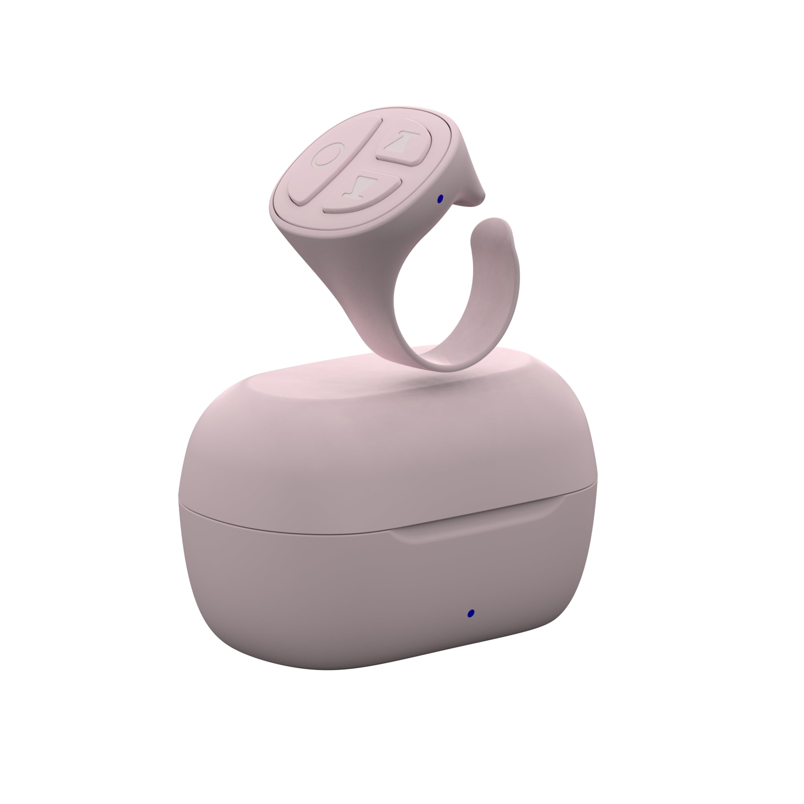 STDFORU TikTok Scrolling Ring, Bluetooth Camera Remote Control, Scrolling Ring for iPhone,TIK Tok, iPad, Android (Baby Pink)