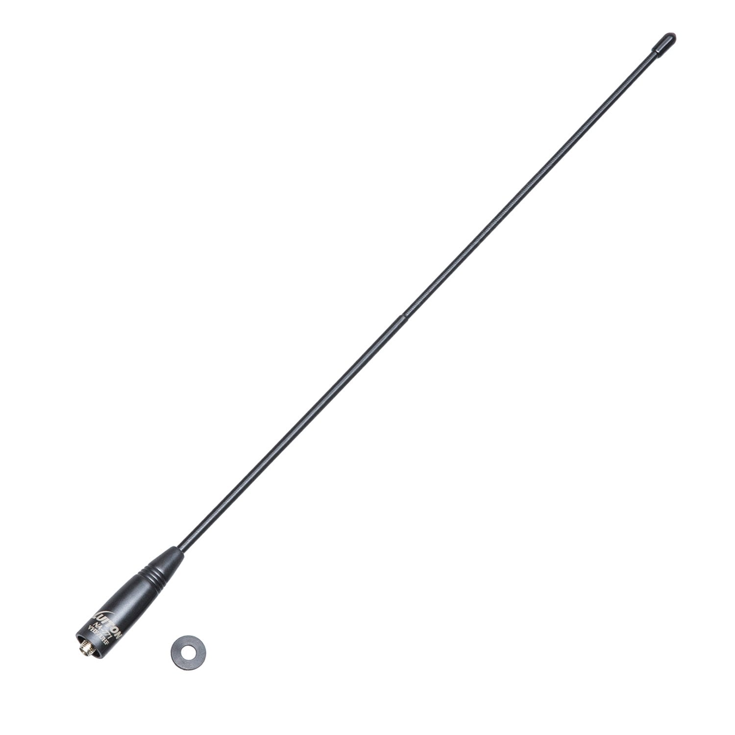 Walkie Talkie Antenna 15.6 Inch Whip Dual Band Uv Vhf/Uhf 144/430Mhz Outdoor Ham Radio Antenna Sma F For Uv 82 Uv B5 Gt 3 Bf F8H