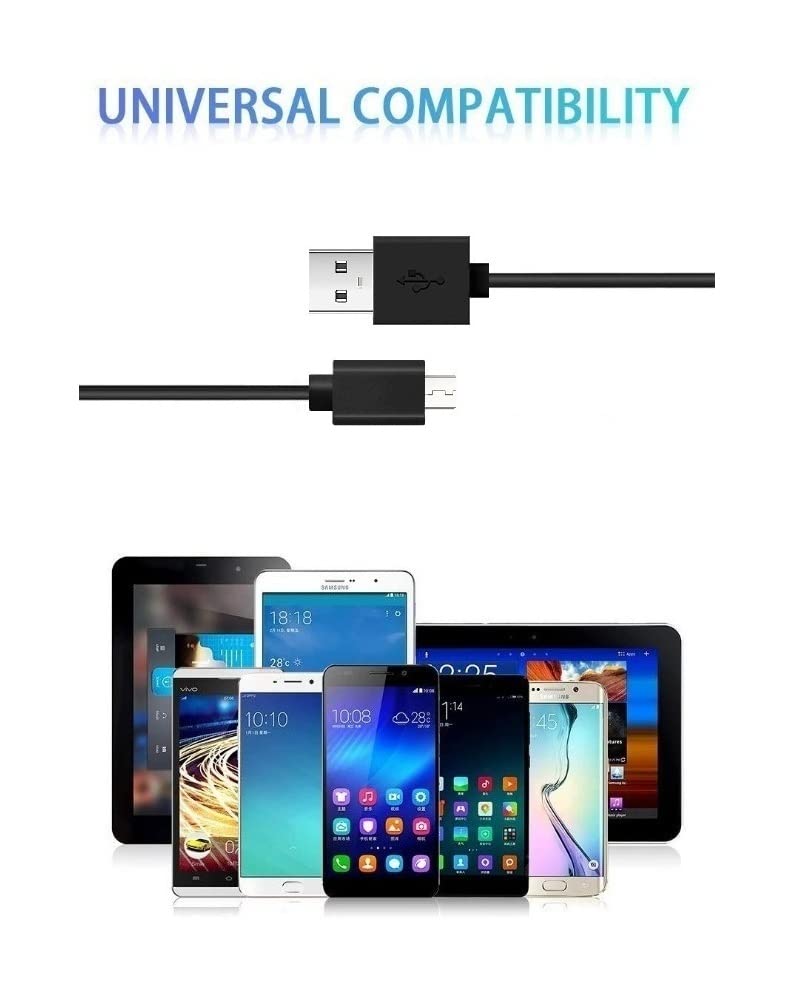 Myfon Micro Usb Cable, 2 Pack [10Ft, 10Ft], Fast Charging Cable, High Speed Data Transfer Cable, Android Phone Cable For Samsung