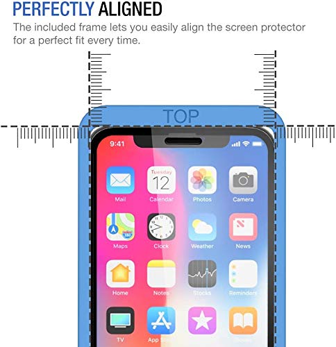 Tethys Glass Screen Protector Designed For Iphone 11 Pro/Iphone Xs [Edge To Edge Coverage] Full Protection Durable Tempered Glas