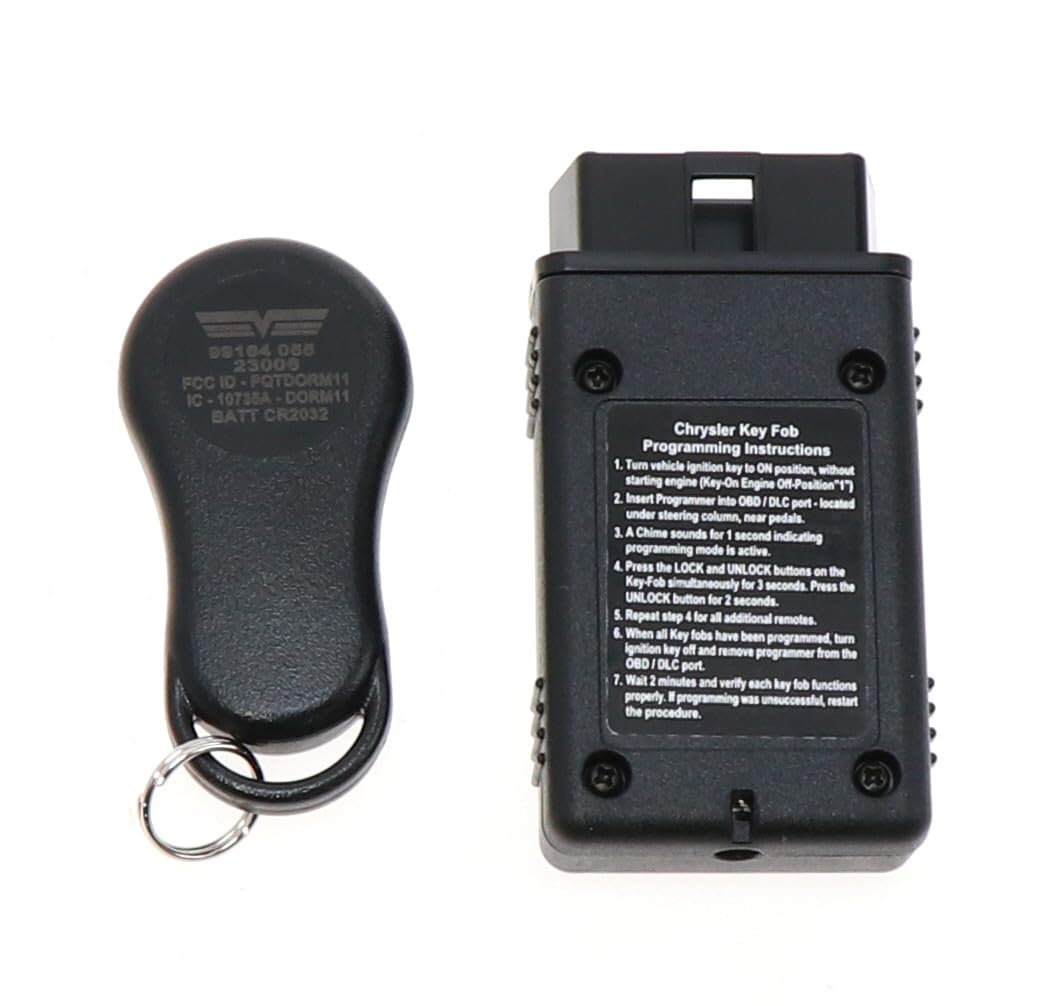 Dorman 99164 Keyless Entry Remote 3 Button Compatible With Select Chrysler / Dodge / Plymouth Models (Oe Fix)