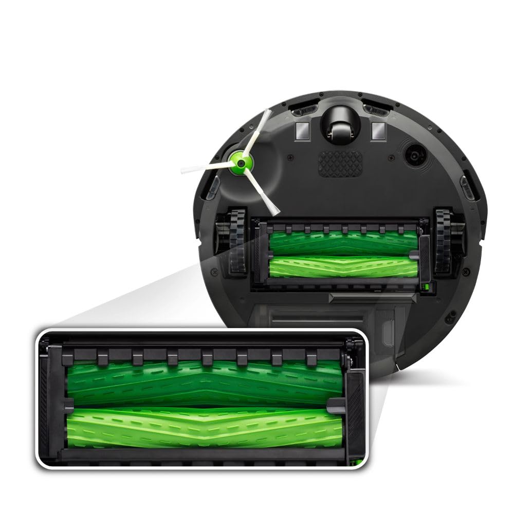 Irobot Authentic Replacement Parts   Multi Surface Rubber Brushes Compatible With Roomba E Series, I1, I1+, I3, I3+, I4, I4+, I5