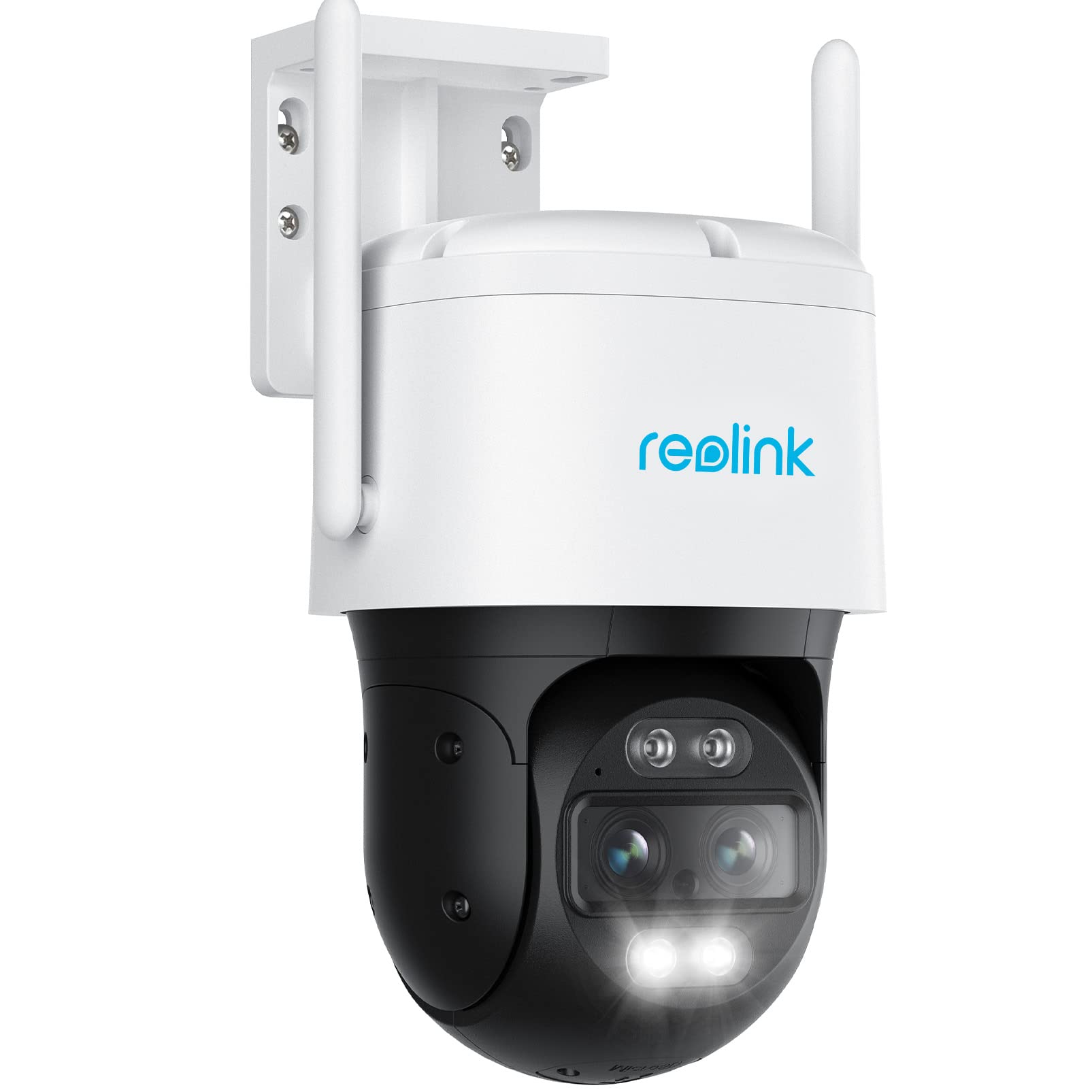 Reolink 4K Wired Wifi Outdoor Camera, 8Mp Dual Lens Security Camera, 360 Ptz Camera W/Auto Tracking, 2.4/5Ghz Wi Fi Smart Person