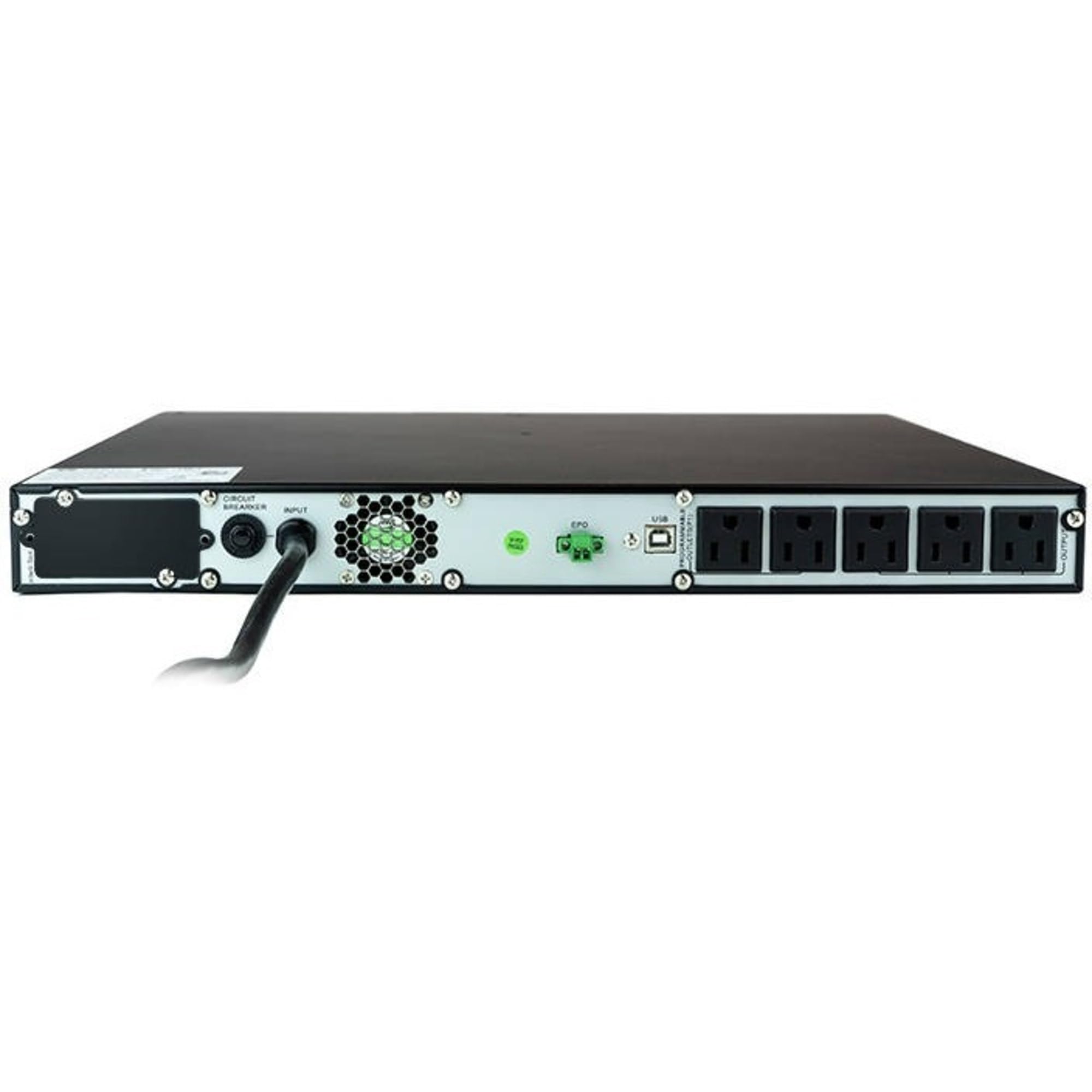 Liebert Psi5 Ups   1500Va 1350W 120V 1U, Line Interactive Avr Rack Mount Sine Wave Ups, 0.9 Power Factor Uninterruptible Power S