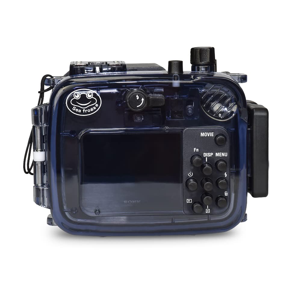 Sea Frogs 195Ft/60M Underwater Waterproof Camera Diving Housing Case For Sony Dsc Rx100 Rx100Ii Rx100Iii Rx100Iv Rx100V Rx100I V
