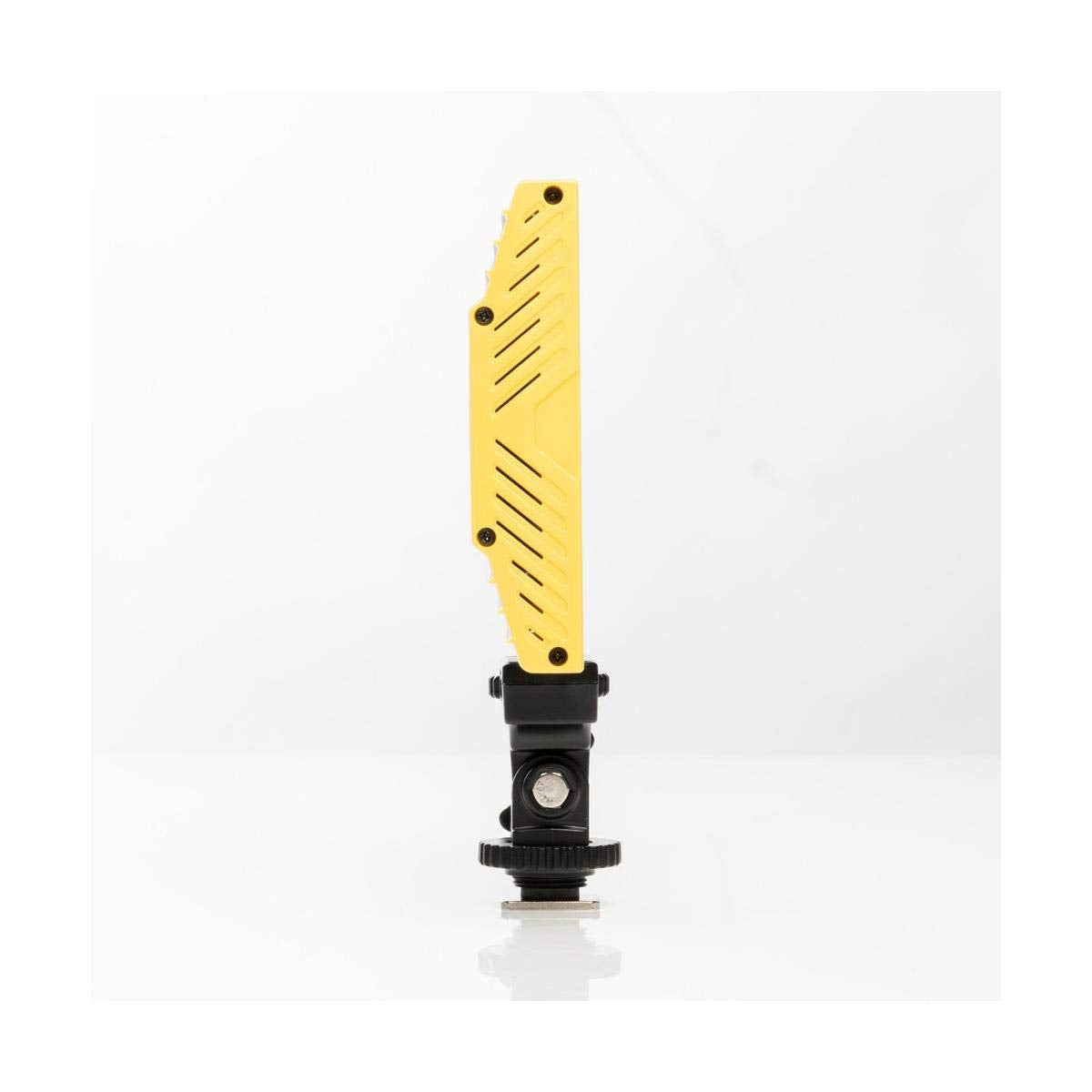 Ikan Onyx 120 Bi Color Aluminum On Camera Led Light, Black (Oyb120)