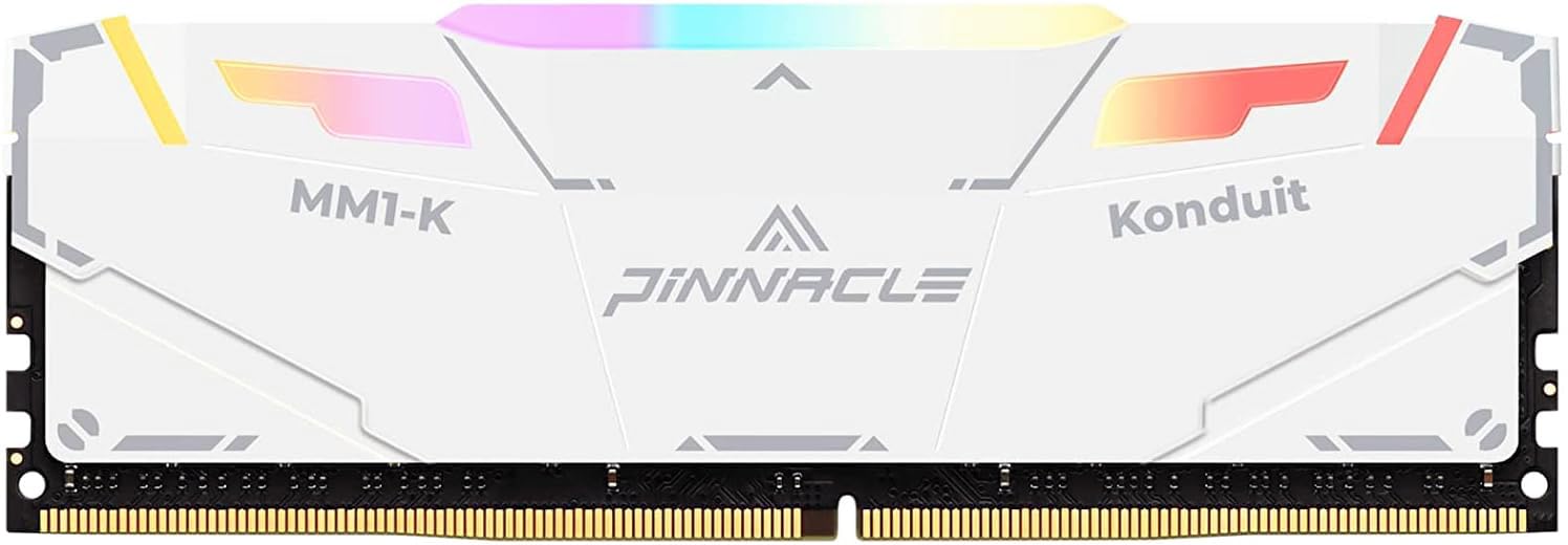 Timetec Pinnacle Konduit RGB 8GB DDR4 3200MHz PC425600 CL16181838 XMP2.0 Overclocking 1.35V Compatible for AMD and Intel Des