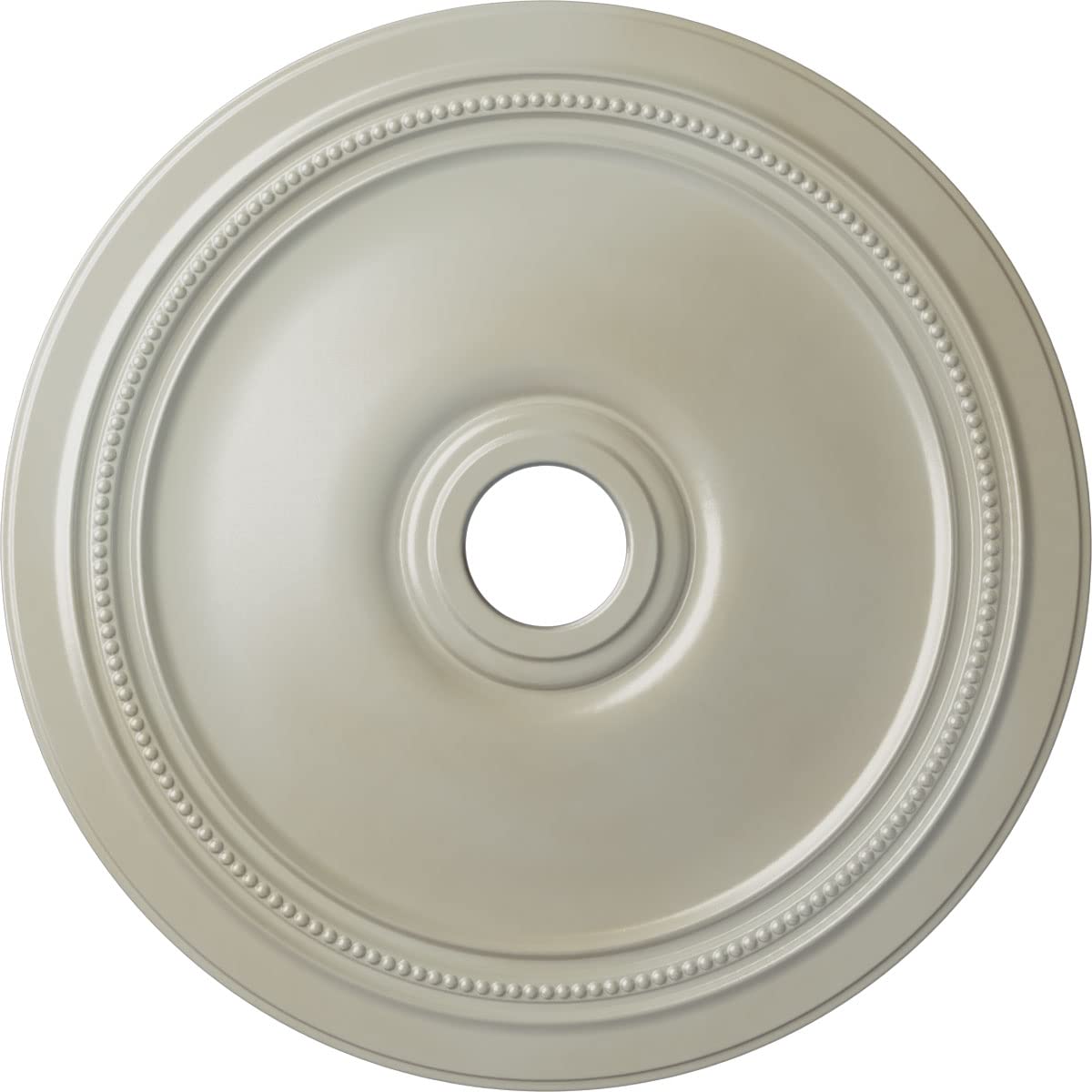 Ekena Millwork CM24DIFBS Diane Ceiling Medallion, 24OD x 3 5/8ID x 1 1/4P (Fits Canopies up to 6 1/4), Hand-Painted Flash Blue