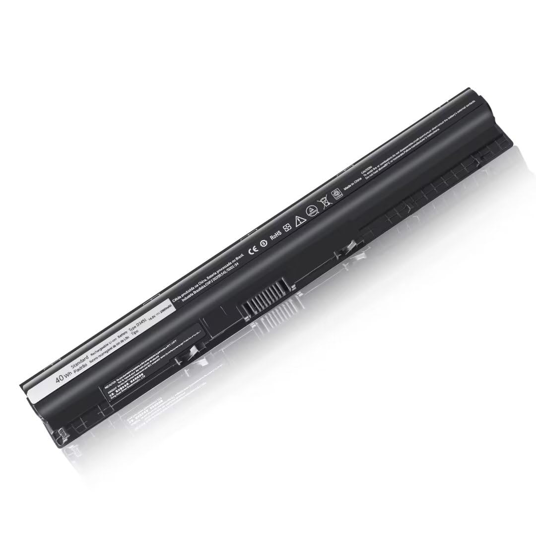 New M5Y1K Laptop Battery For Dell Inspiron 15 5000 5555 5558 5559 3552 3558 3567 14 3451 3452 3458 5458 17 5755 5758 Series Rechargeable 40Wh Li Ion Battery Replacement Fit Gxvj3 Vn3N0 Yu12005 13001D