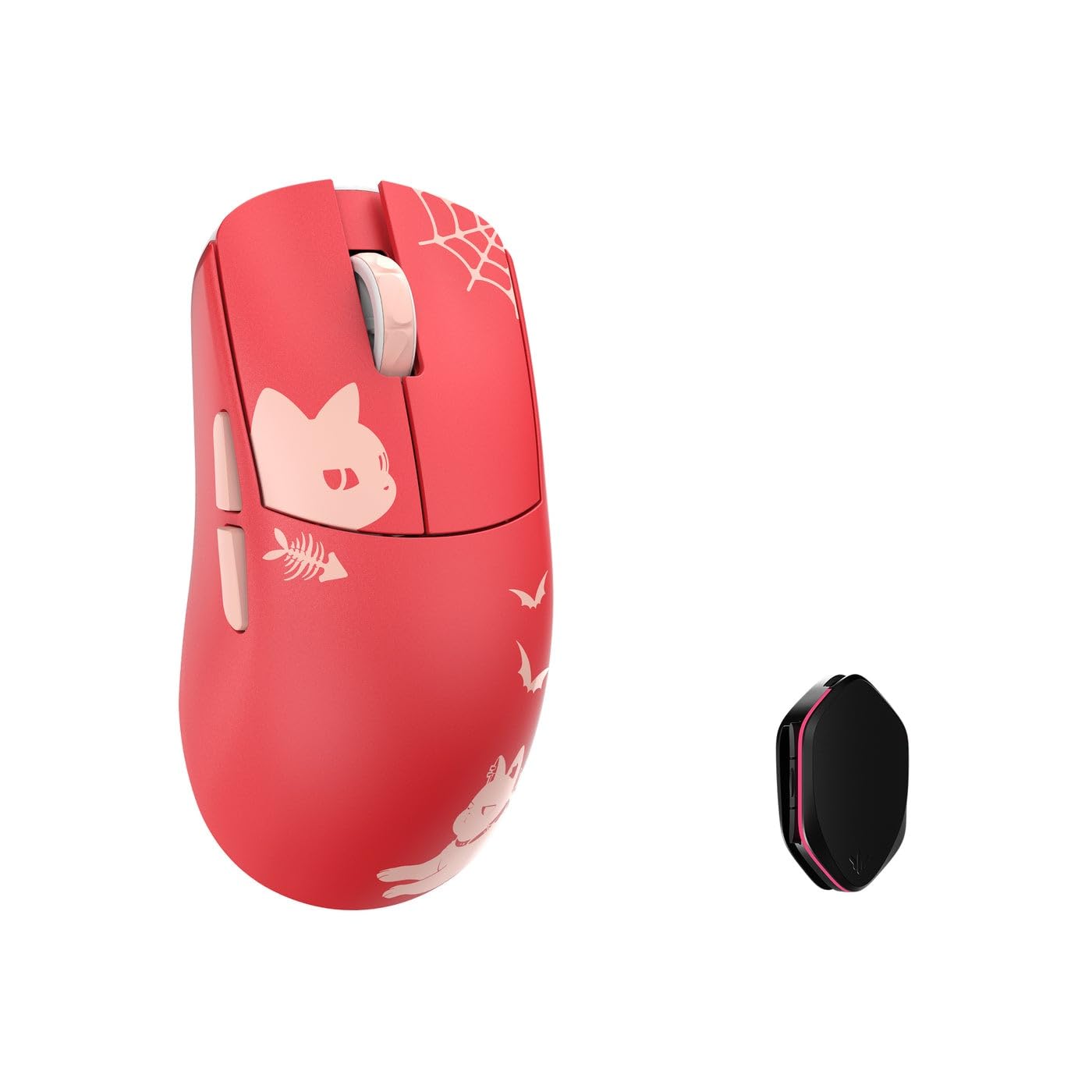 MK x WLMOUSE Ying Magnesium Wireless 8K Mouse (Red)