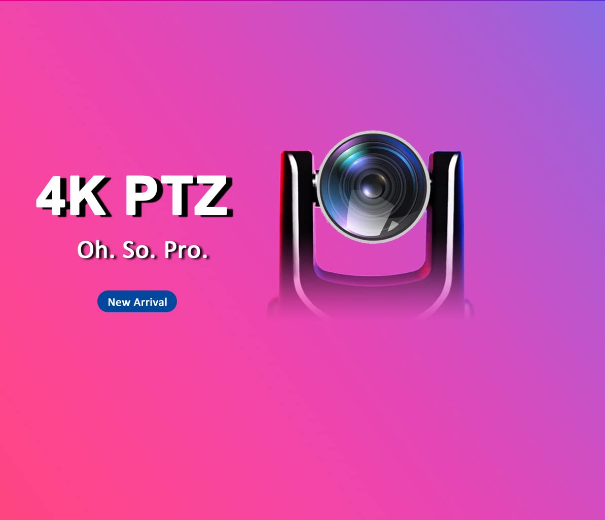 Avkans 4K Ndi Ptz Camera, 20X Move 4K Ptz Camera With Hdmi Sdi Usb Video Outputs, Official Ndi Products (4K Ndi Ptz)
