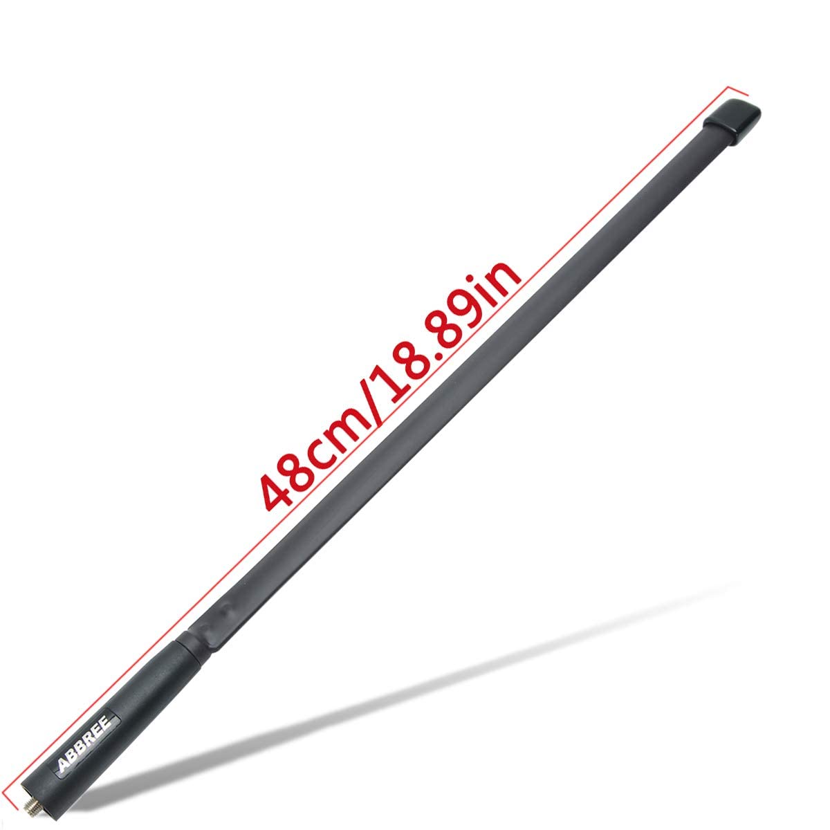 Abbree Sma Female Ham Radio Antenna Vhf/Uhf 18.8 Inch 144/430Mhz High Gain Foldable Cs Tactical Antenna For Baofeng Uv 5R Bf F8H