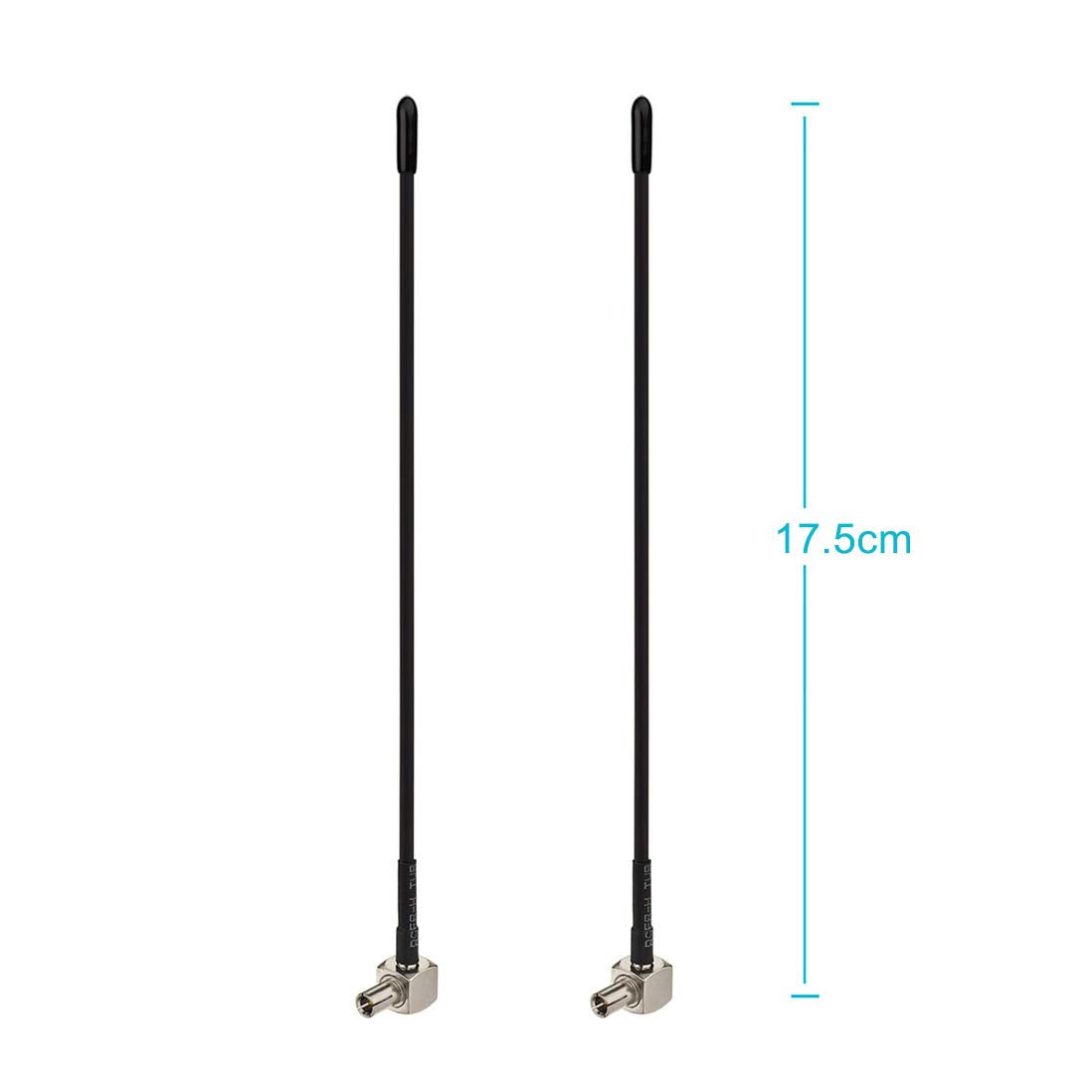 Bingfu 4G Lte Antenna Mini Soft Whip Ts9 Antenna (2 Pack) Compatible With Verizon At&T T Mobile Sprint 4G Lte Mobile Hotspot Mif