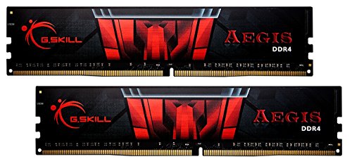 G.Skill Aegis Series (Intel Xmp) Ddr4 Ram 16Gb (2X8Gb) 3000Mt/S Cl16 18 18 38 1.35V Desktop Computer Memory Udimm (F4 3000C16D 1