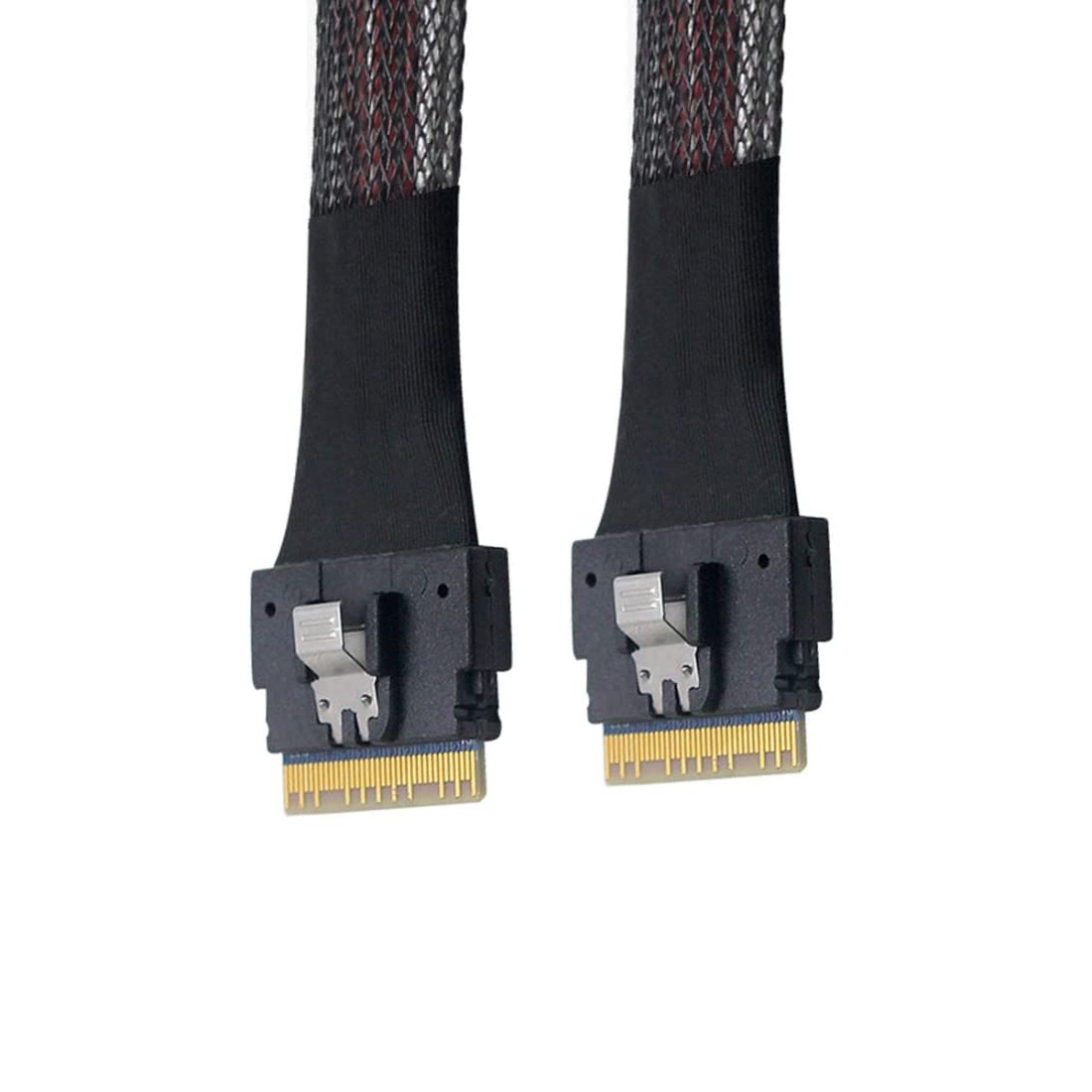 Chenyang Cy Sff 8654 8I 74Pin Host Male To Sff 8654 74Pin Male Pci E Slimline Sas 4.0 Target Cable 50Cm
