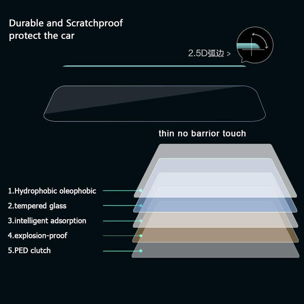 Maiqiken For Nissan Kicks 2018 Navigation Screen Protector Touch Screen Display Film 9H Hardness Anti Glare Anti Scratch Gps Scr