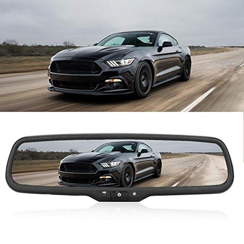 Rear View Mirror Monitor,Car Rear View Mirror 4.3Inch Car Rearview Mirror Auto Dimming Recorder Auto Reverse Parking Rear View M