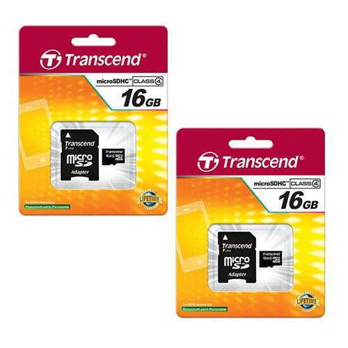 At&T Trek Hd Tablet Memory Card 2 X 16Gb Microsdhc Memory Card With Sd Adapter (2 Pack)