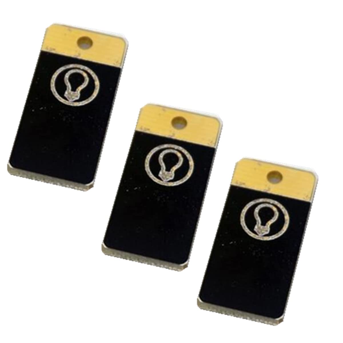 Fainwan 10Pcs 3 Led Usb Portable Night Light Bright Mini Keychain Camping Car Lamp Module