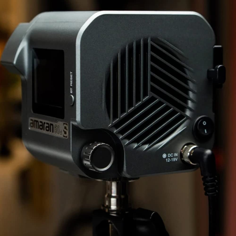 Aputure Amaran 60D S,Amaran 60D Cob Daylight Led Video Light,65W 5600K Bluetooth App Control 8 Built In Lighting Effects Dc/Ac P