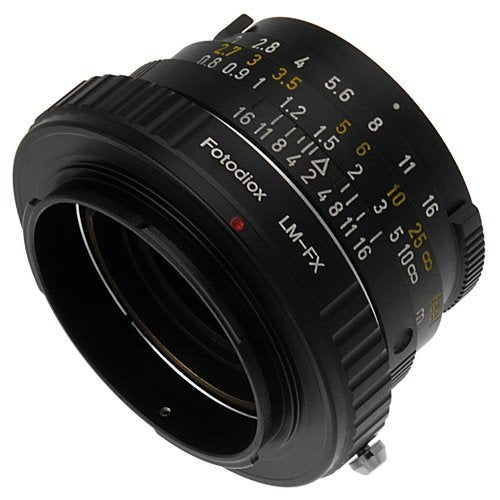 Fotodiox Lens Mount Adapter Compatible With Leica M Rangefinder Lens On Fuji X-Mount Cameras