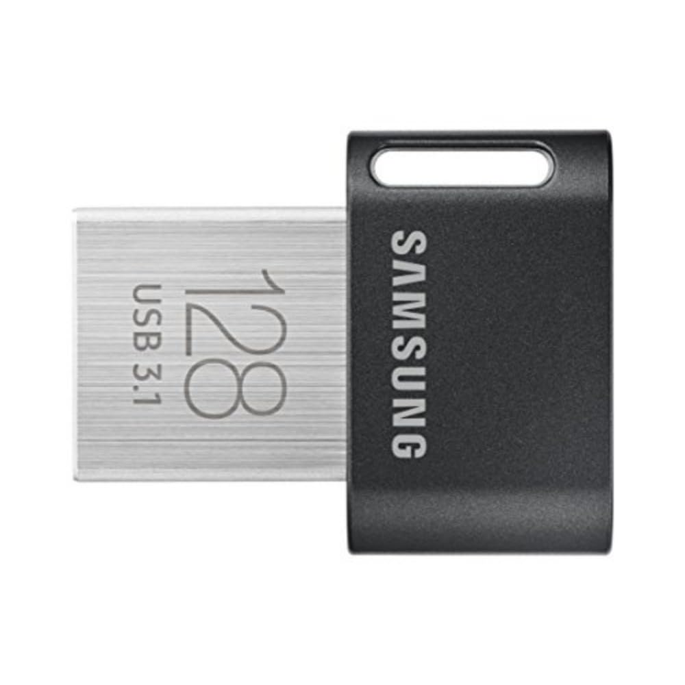 SAMSUNG FIT Plus 3.1 USB Flash Drive, 128GB, 400MB/s, Plug In and Stay, Storage Expansion for Laptop, Tablet, Smart TV, Car Audi
