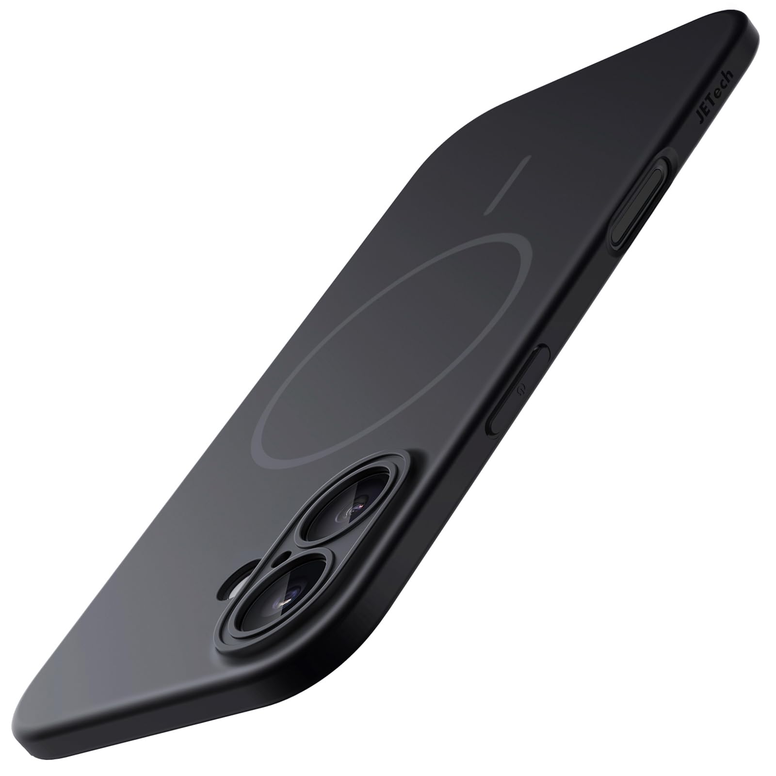 JETech Magnetic Slim Case for iPhone 16 6.1-Inch Compatible with MagSafe, Full Camera Lens Protection, Ultra-Thin Lightweight Ma